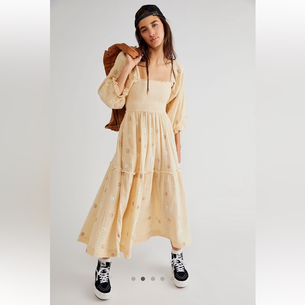 free people dahlia dress: XS